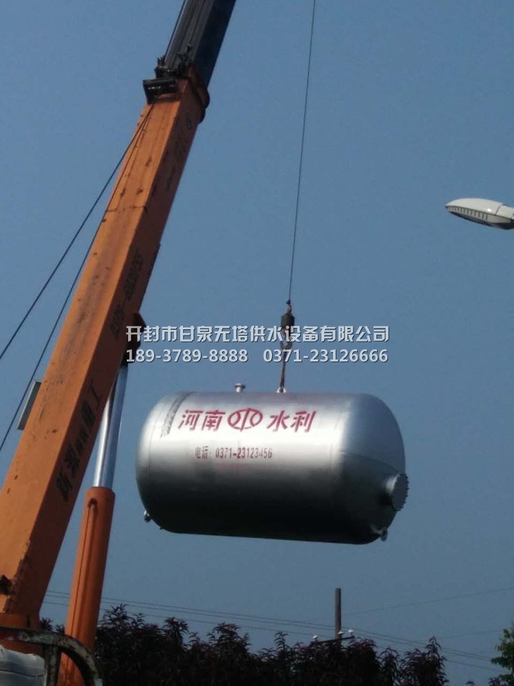 10吨农村引用水利工程无塔供水设备